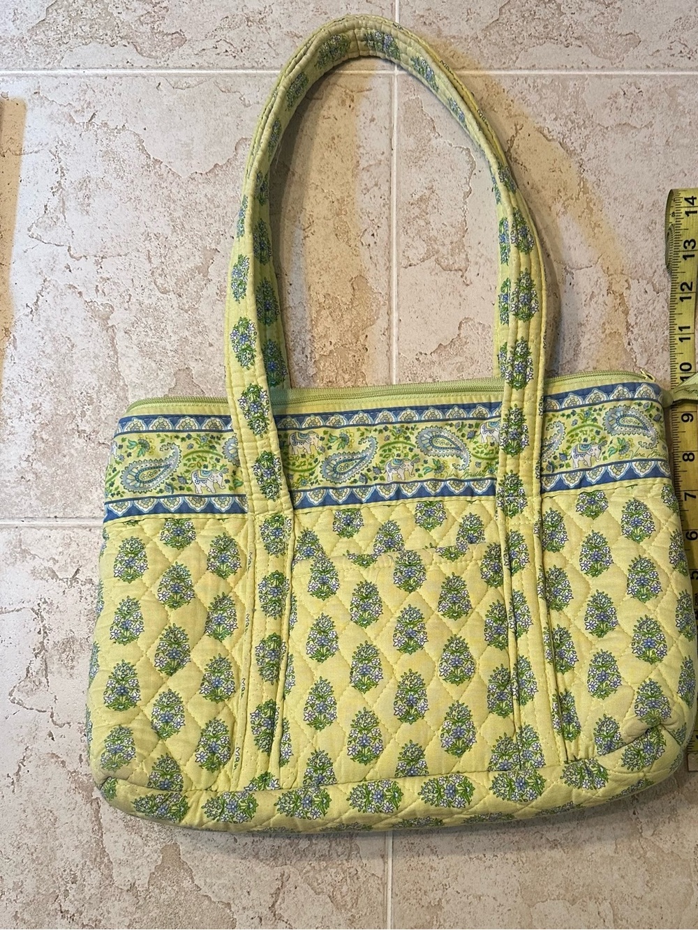 Vera Bradley Retire Tote Bag “Citrus Elephant”